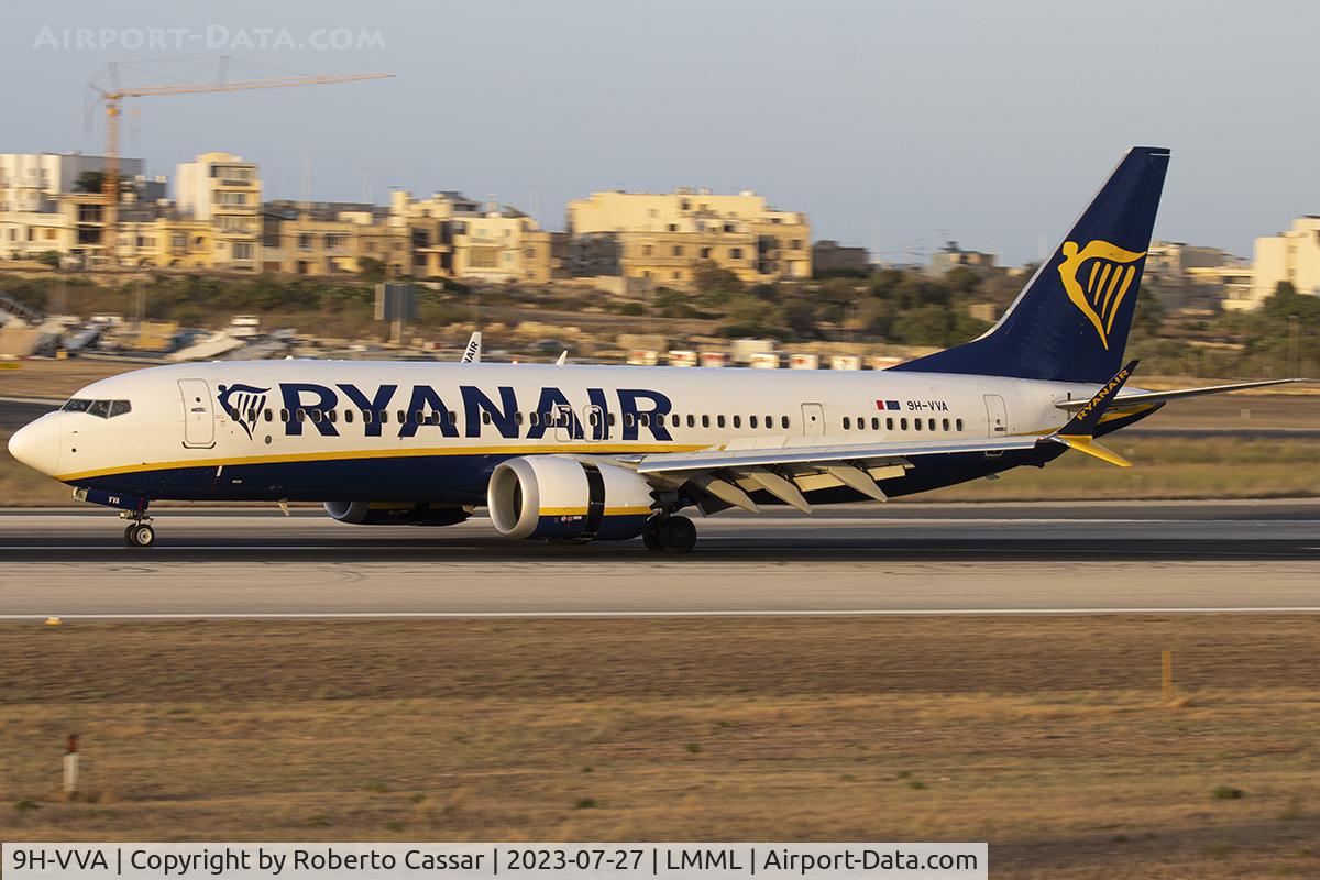 9H-VVA, 2022 Boeing 737-8-200 MAX C/N 65894, Runway 31