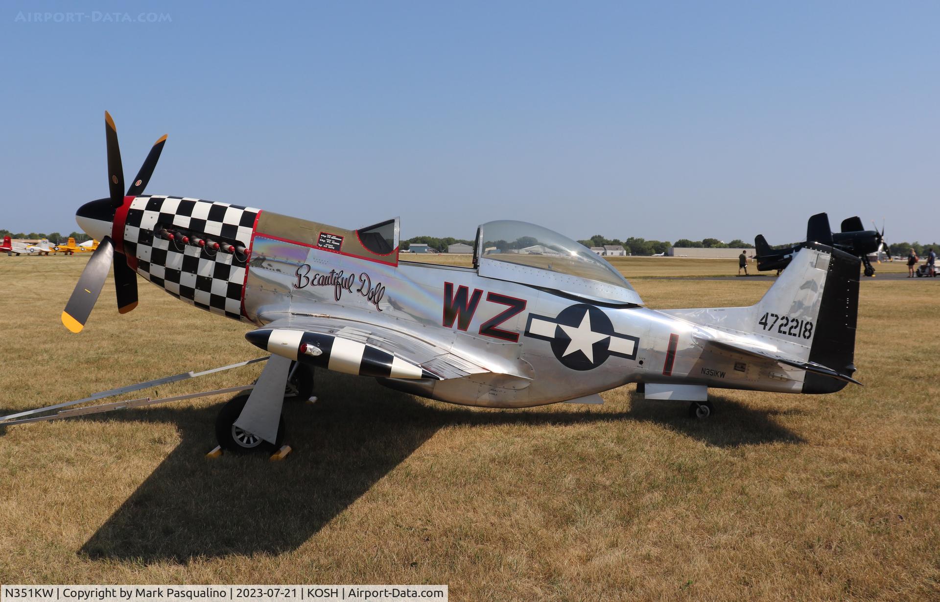 N351KW, 1999 Stewart 51 S-51D Mustang C/N 145, Stewart 51 S-51D