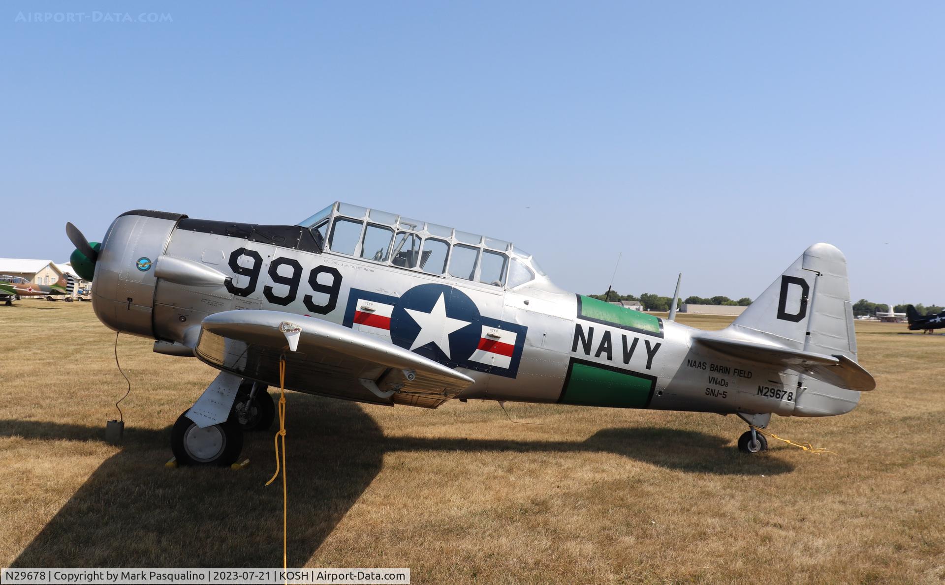 N29678, North American AT-6D C/N 51999, North American AT-6D