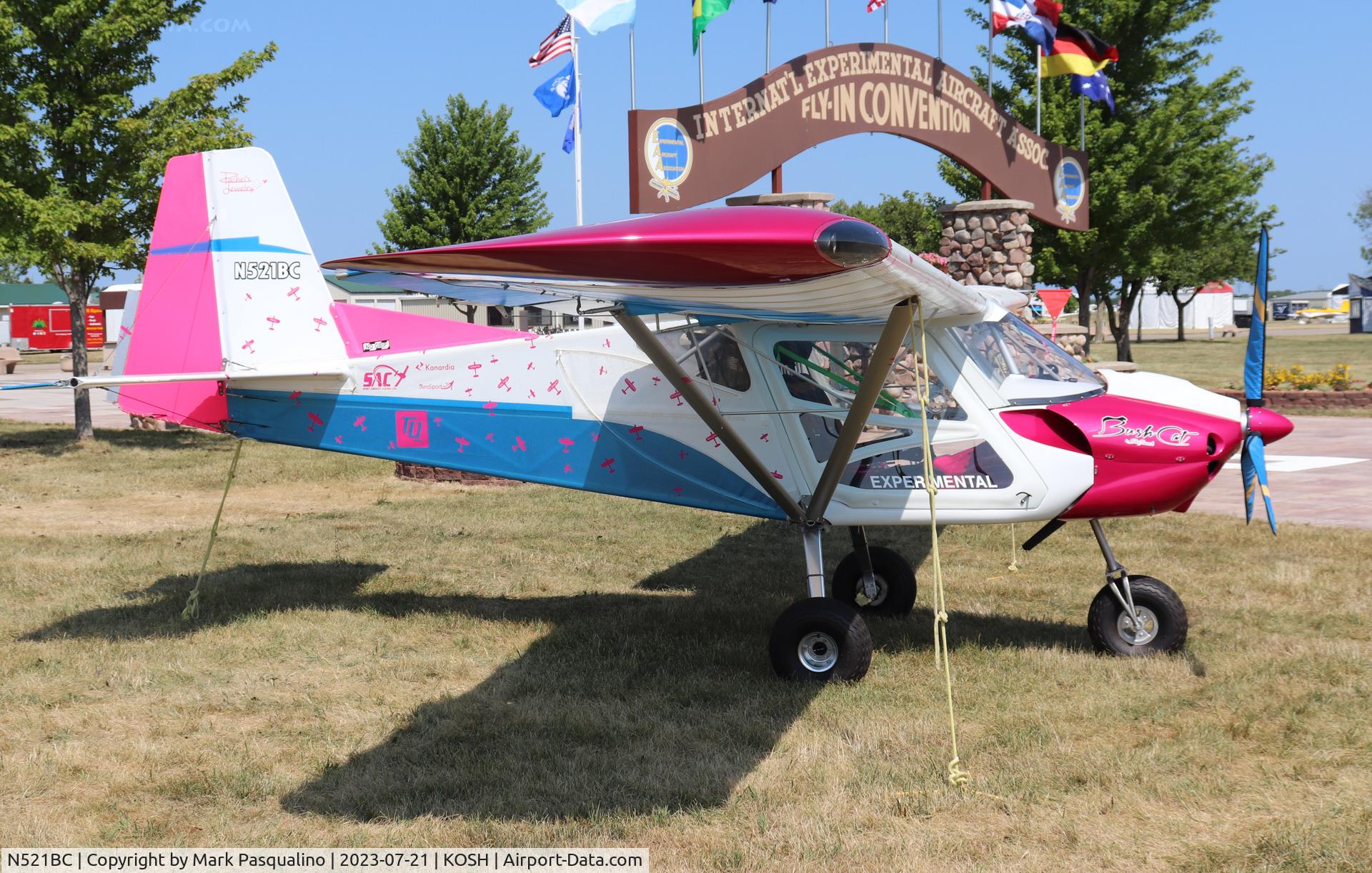 N521BC, 2023 Rainbow Skyreach Bushcat C/N CH185C, Rainbow Skyreach Bushcat