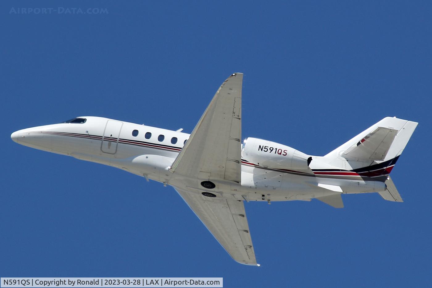 N591QS, 2018 Cessna 680A Citation Latitude C/N 680A0144, at lax