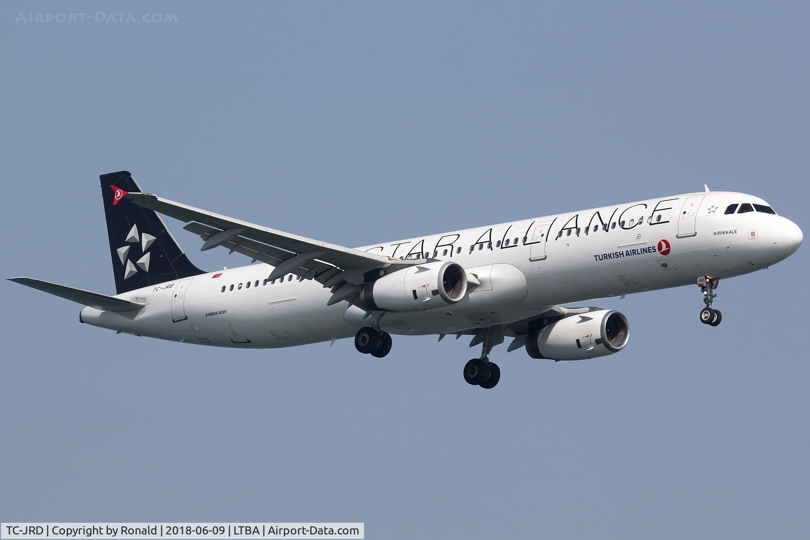 TC-JRD, 2007 Airbus A321-231 C/N 3015, at ist