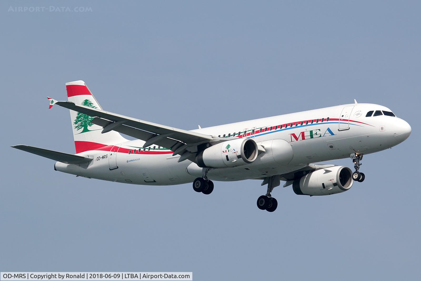 OD-MRS, 2009 Airbus A320-232 C/N 3804, at ist