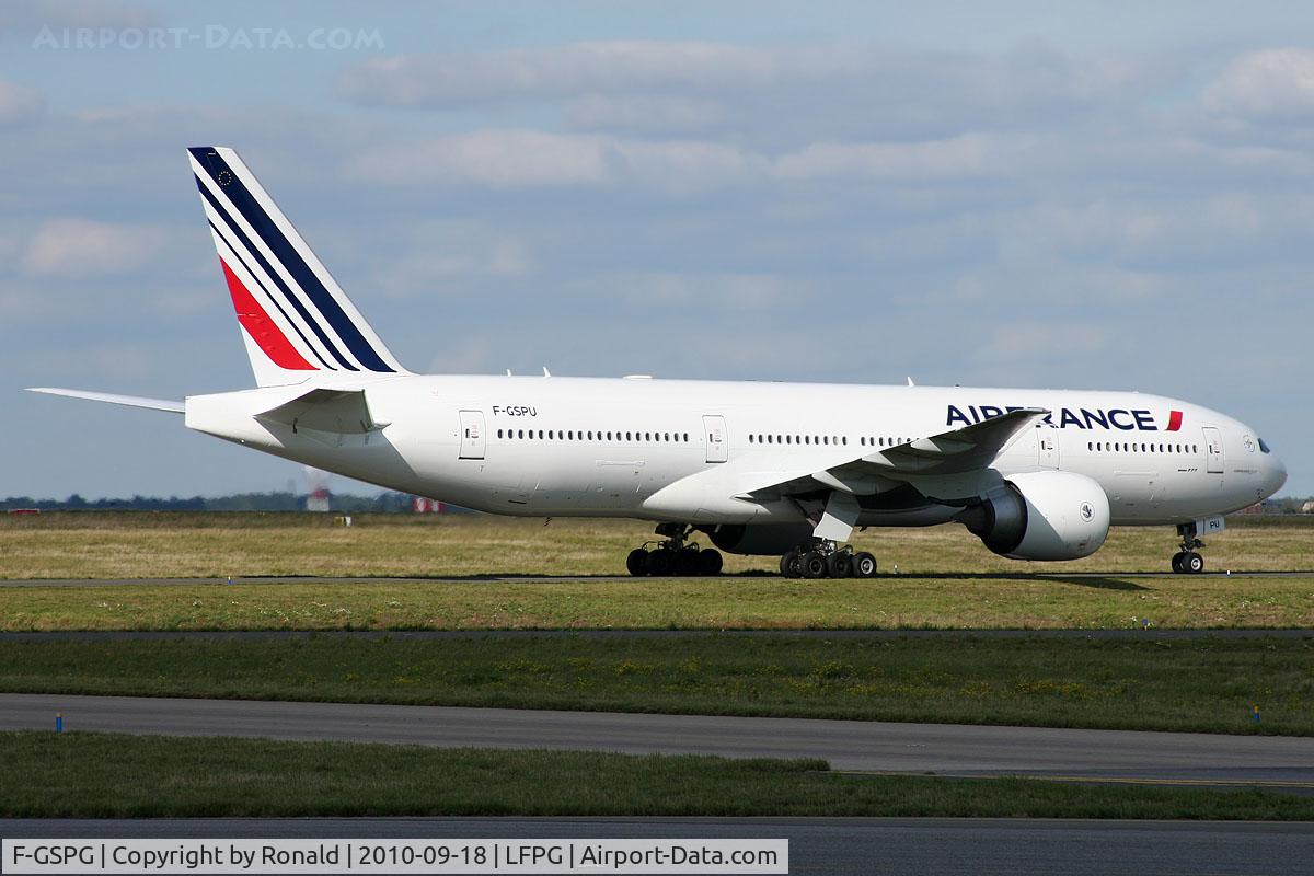 F-GSPG, 1999 Boeing 777-228/ER C/N 27609, at cdg
