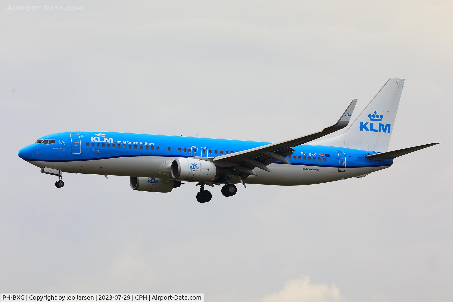 PH-BXG, 2000 Boeing 737-8K2 C/N 30357, Copenhagen 29.7.2023