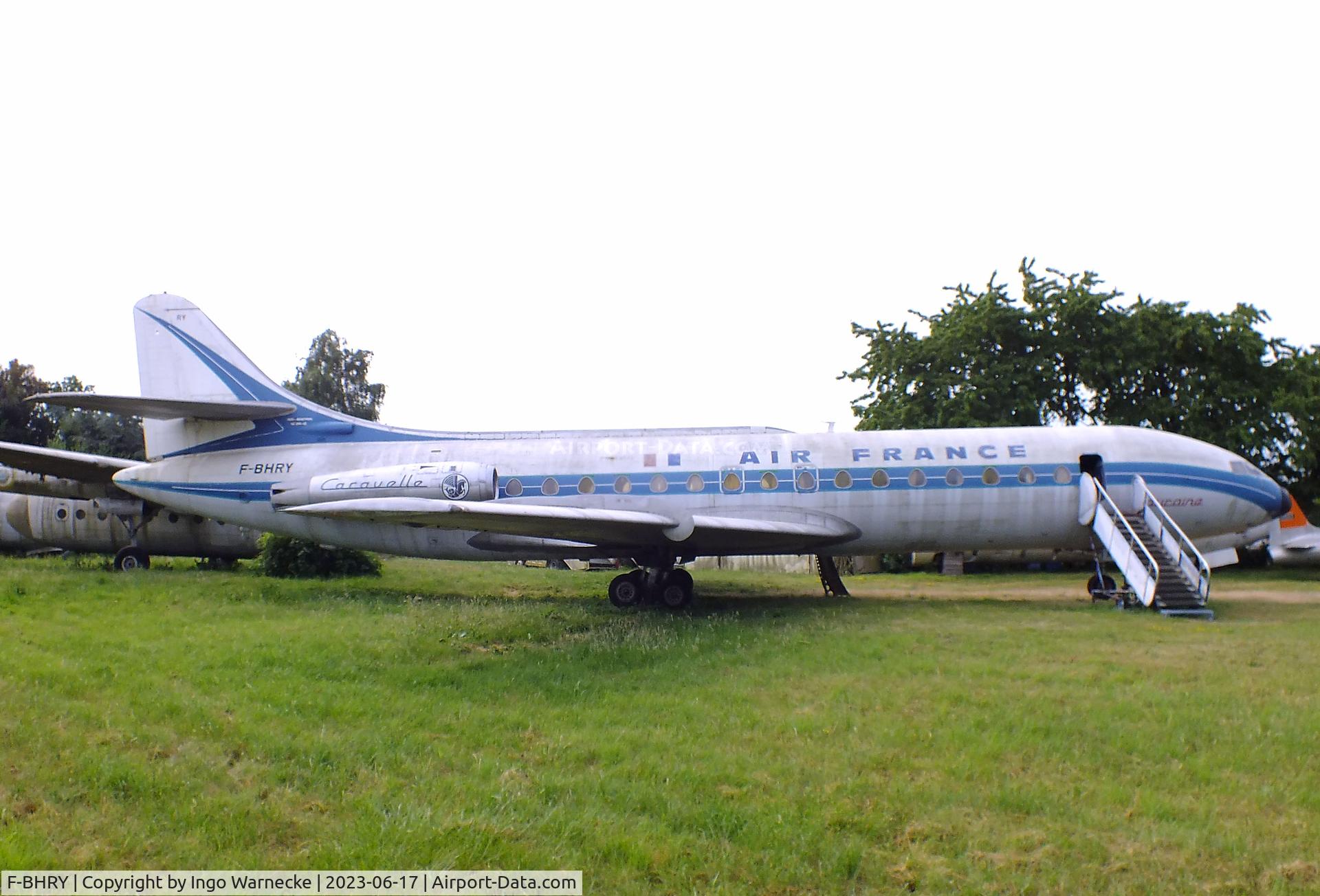 F-BHRY, 1961 Sud Aviation SE-210 Caravelle III C/N 61, Sud Aviation SE.210 Caravelle III at the Musee de l'Epopee de l'Industrie et de l'Aeronautique, Albert