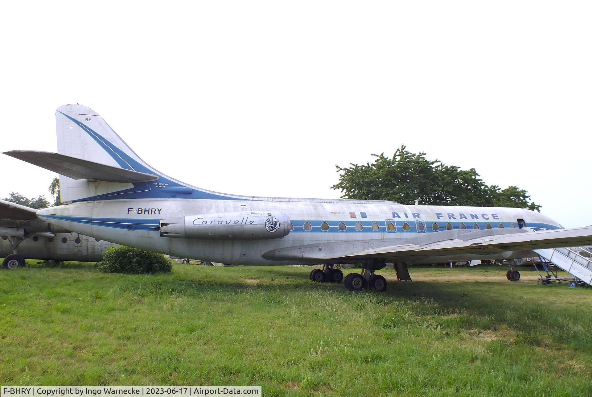 F-BHRY, 1961 Sud Aviation SE-210 Caravelle III C/N 61, Sud Aviation SE.210 Caravelle III at the Musee de l'Epopee de l'Industrie et de l'Aeronautique, Albert