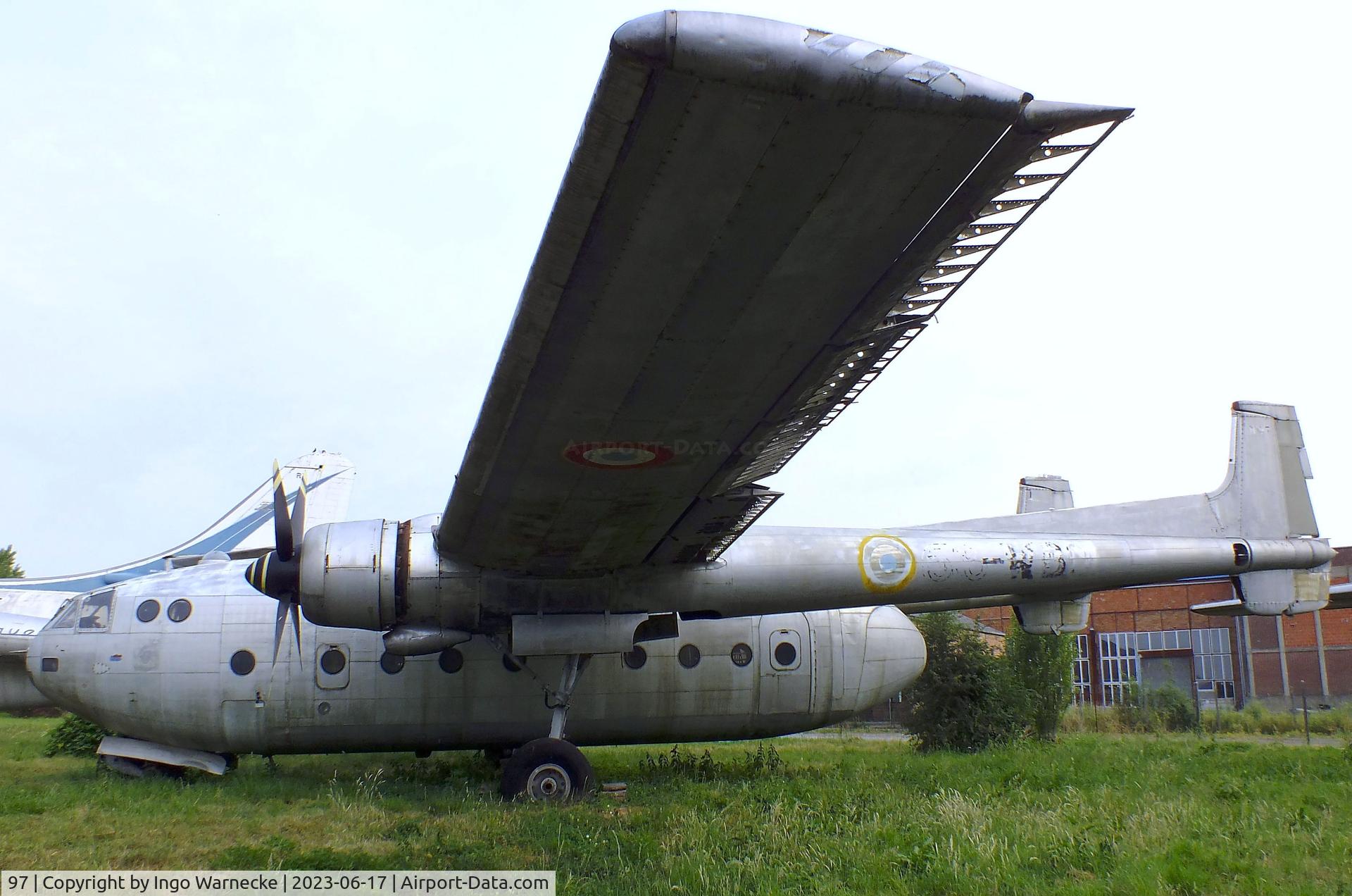 97, Nord N-2501F Noratlas C/N 97, Nord N.2501F Noratlas at the Musee de l'Epopee de l'Industrie et de l'Aeronautique, Albert
