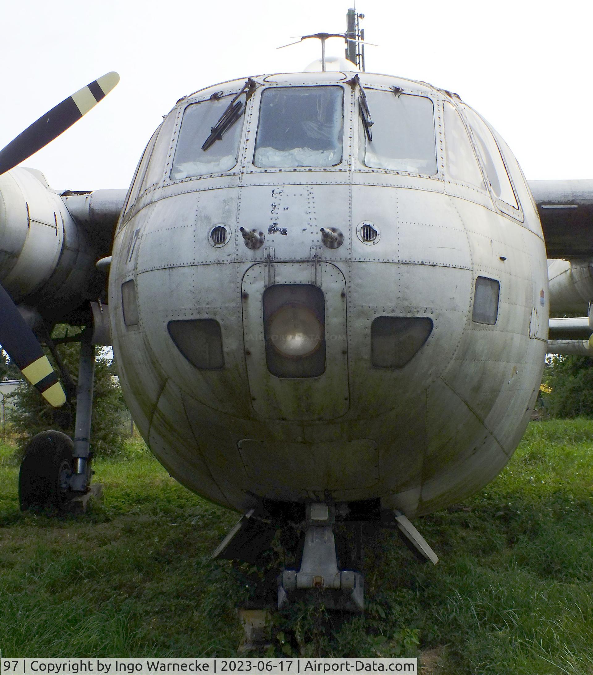 97, Nord N-2501F Noratlas C/N 97, Nord N.2501F Noratlas at the Musee de l'Epopee de l'Industrie et de l'Aeronautique, Albert