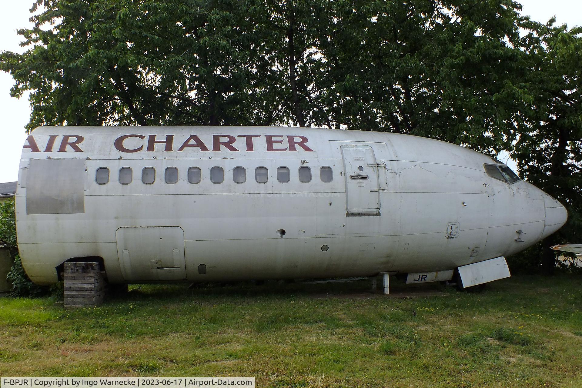F-BPJR, 1972 Boeing 727-228 C/N 20538, Boeing 727-228 (front fuselage only) at the Musee de l'Epopee de l'Industrie et de l'Aeronautique, Albert