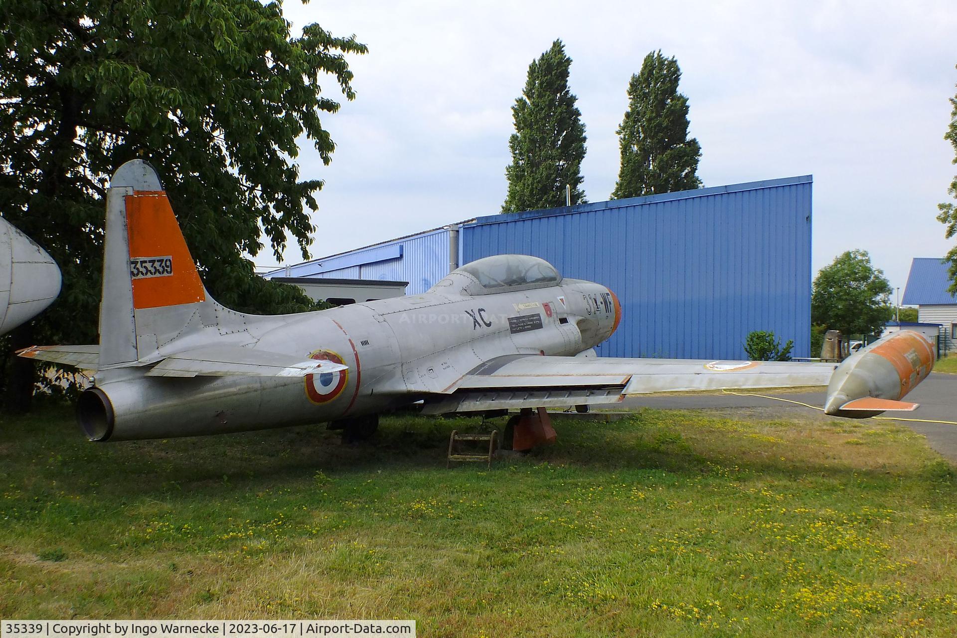 35339, 1953 Lockheed T-33A Shooting Star C/N 580-8678, Lockheed T-33A at the Musee de l'Epopee de l'Industrie et de l'Aeronautique, Albert