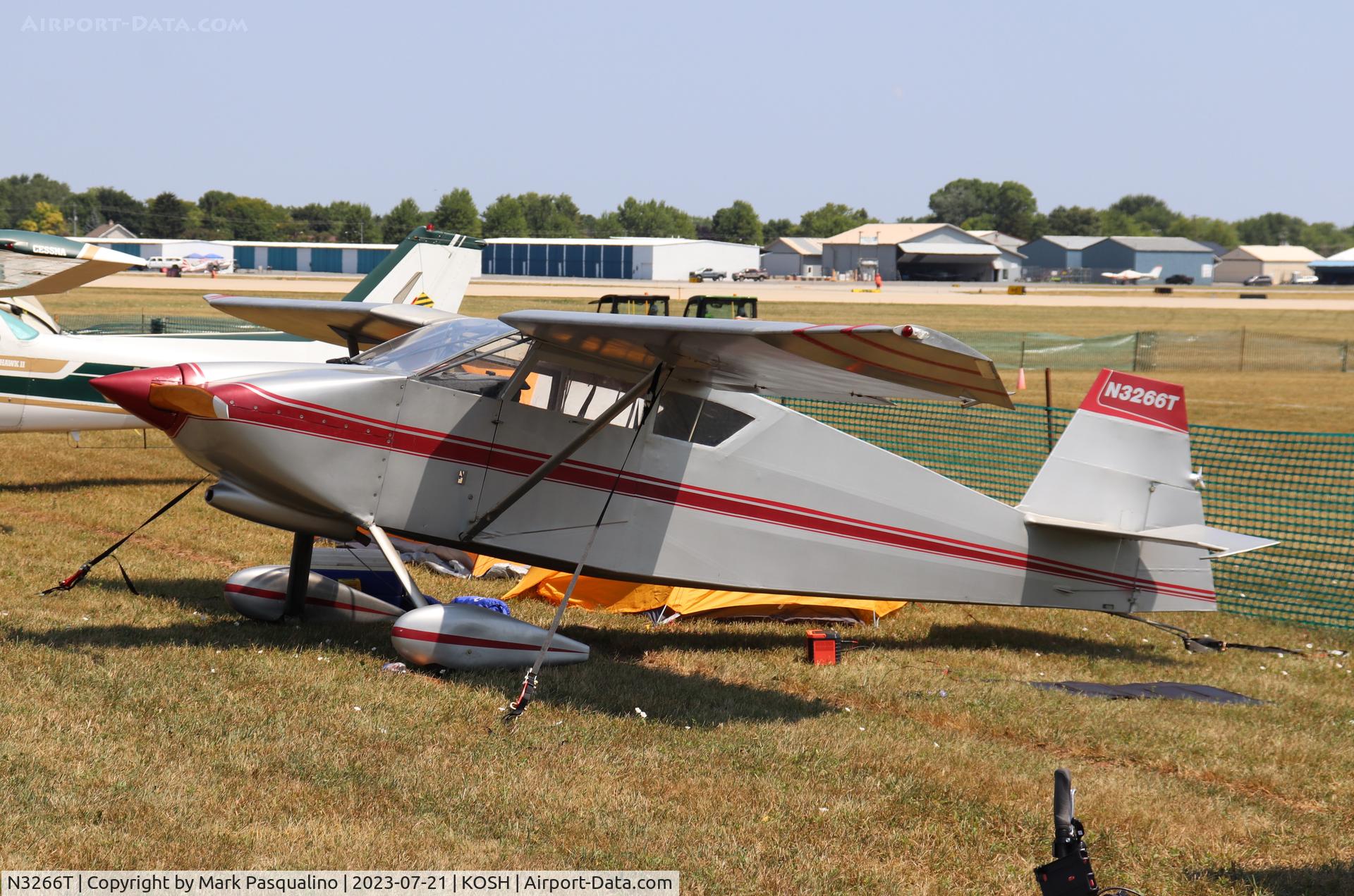 N3266T, Wittman W-10 Tailwind C/N 47544, Wittman W-10 Tailwind