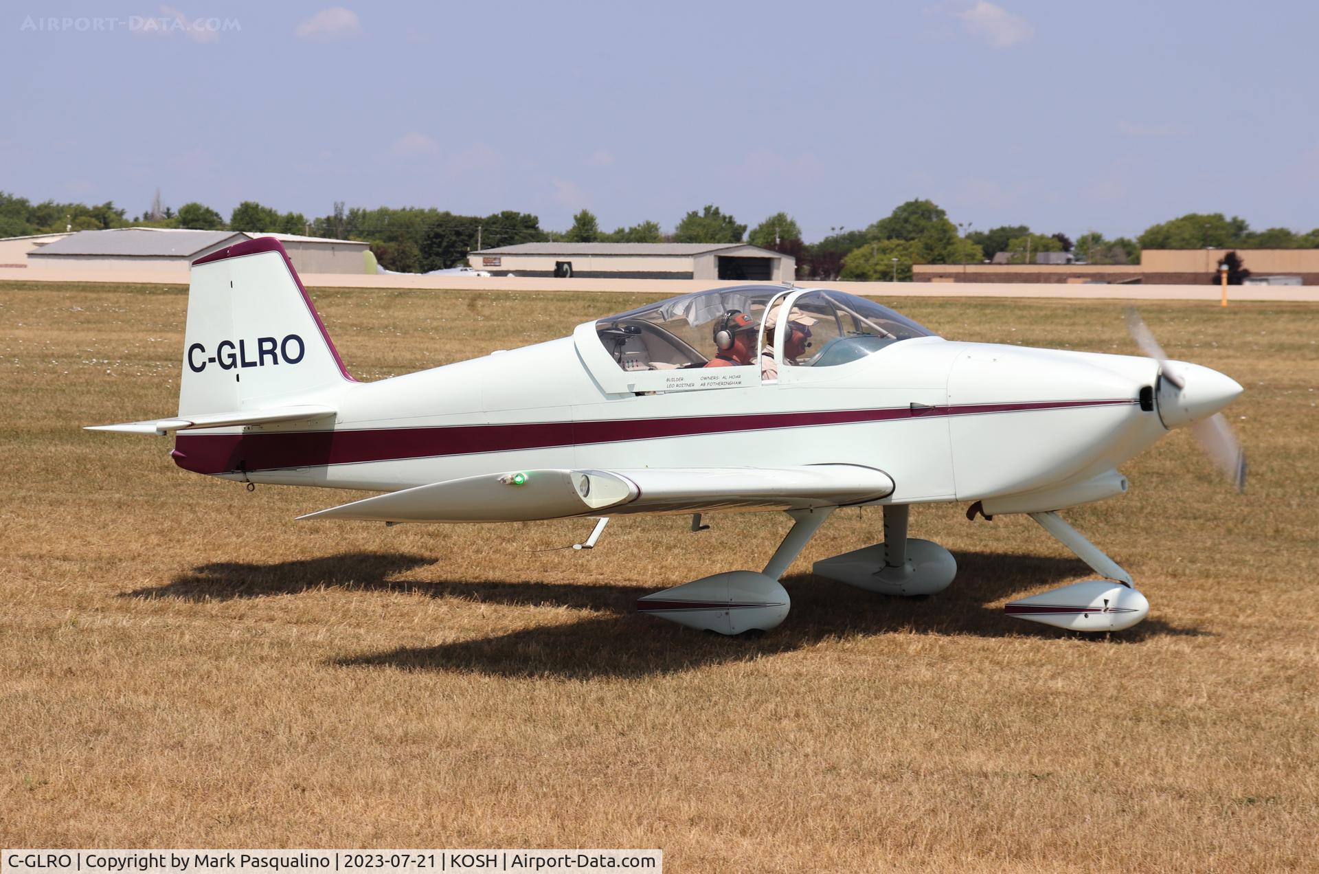 C-GLRO, 1993 Vans RV-6A C/N R-4, Vans RV-6A
