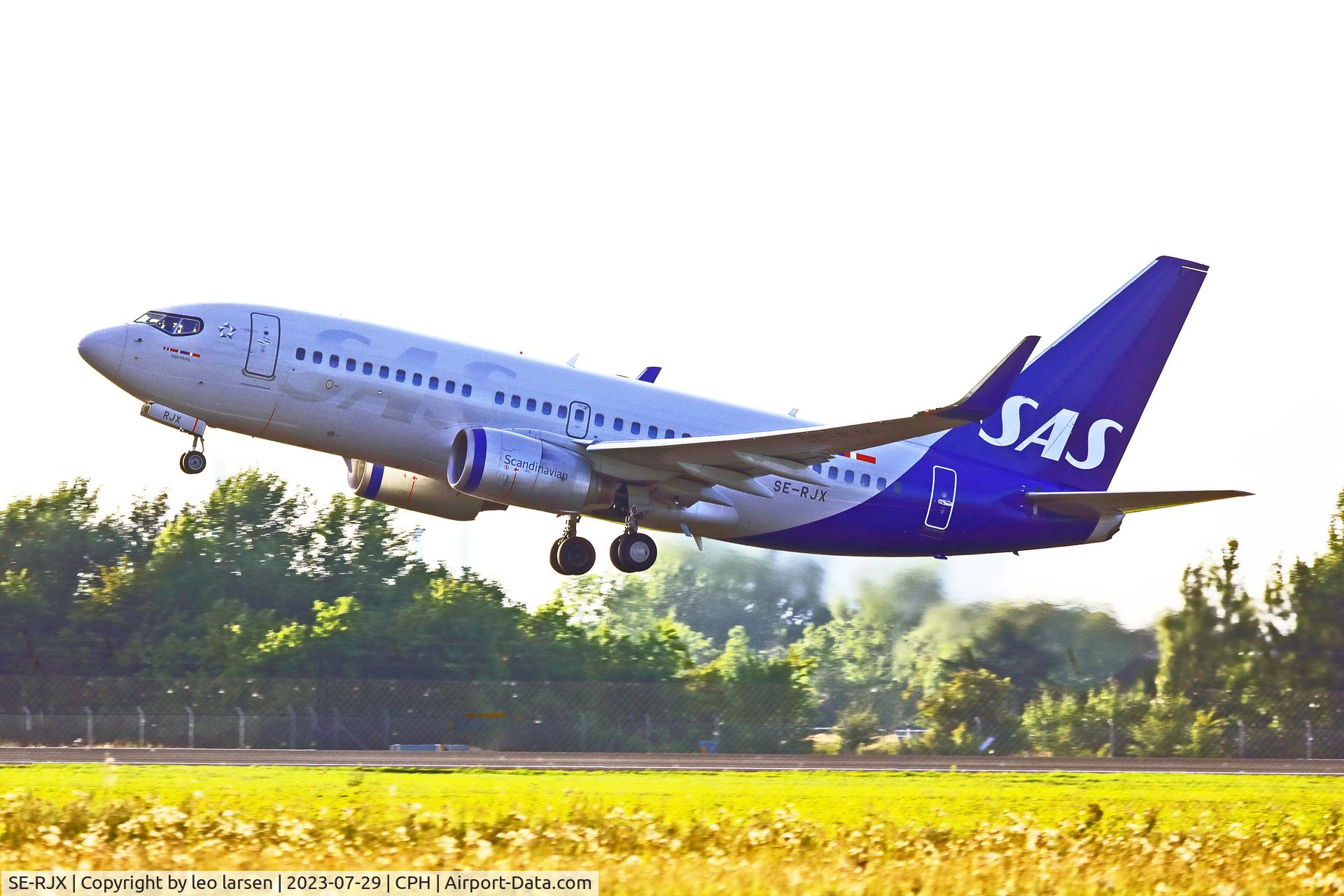 SE-RJX, 2007 Boeing 737-76N C/N 34754, Copenhagen 29.7.2023