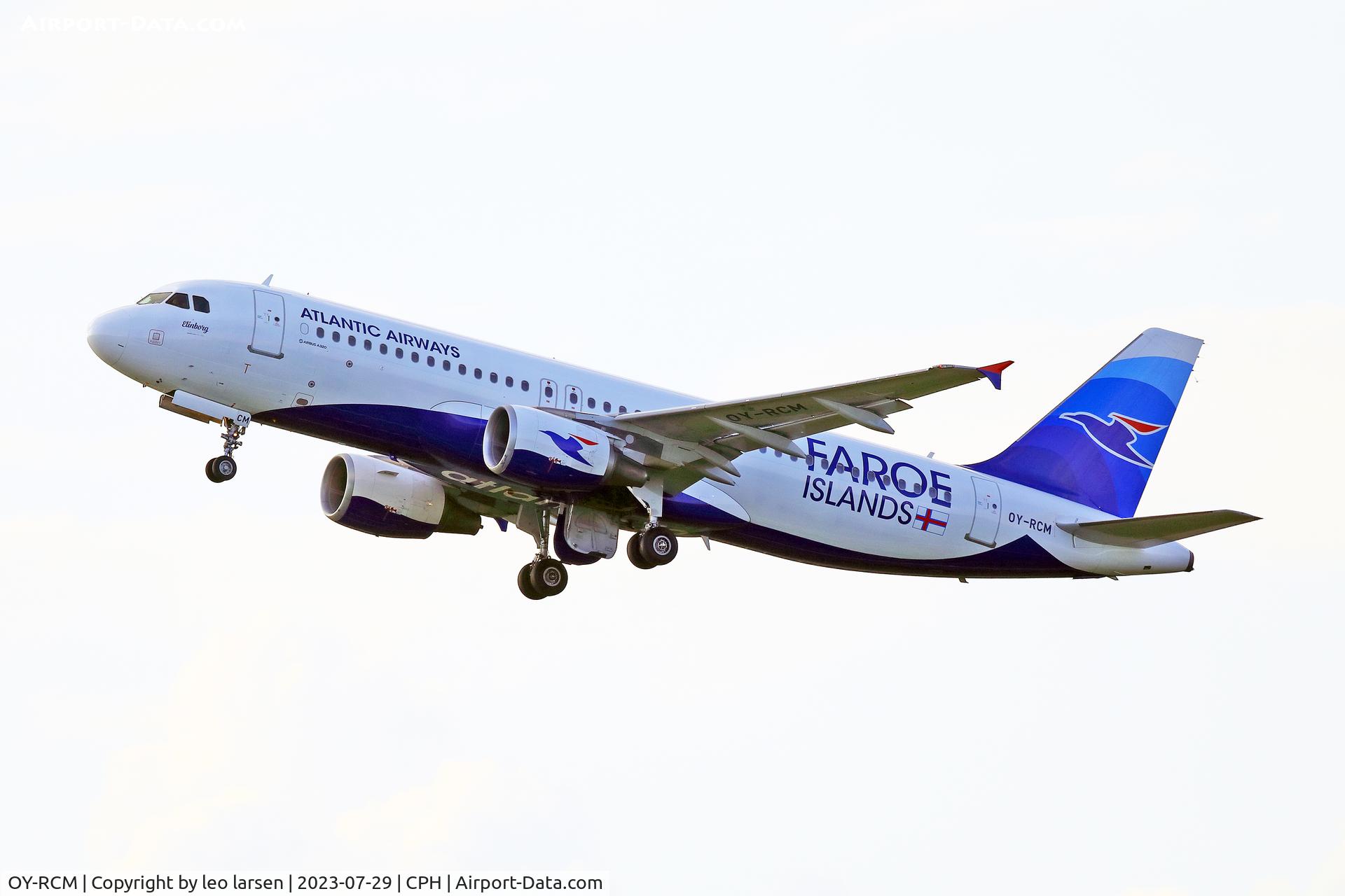 OY-RCM, 2012 Airbus A320-214 C/N 5084, Copenhagen 29.7.2023
