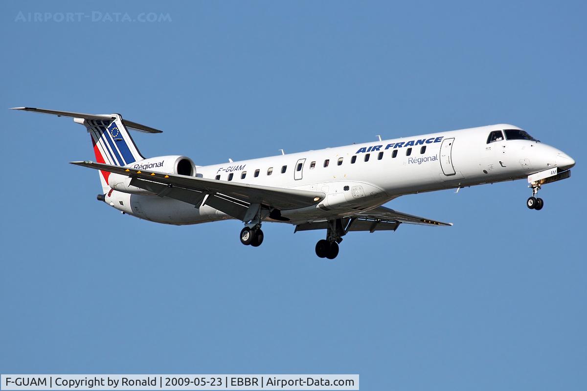 F-GUAM, 2000 Embraer ERJ-145LR (EMB-145LR) C/N 145266, at bru