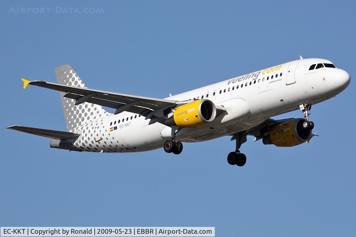 EC-KKT, 2007 Airbus A320-214 C/N 3293, at bru