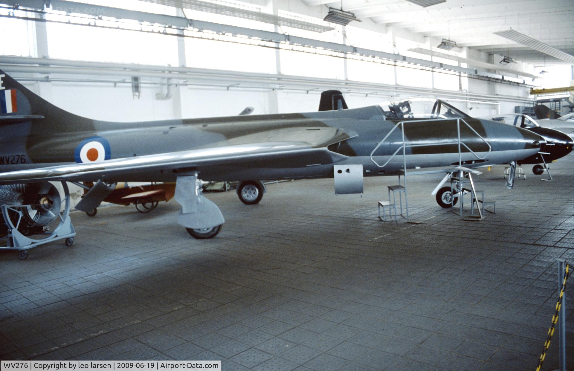 WV276, 1955 Hawker Hunter F.4 C/N 41H/670782, Wernigerode Air Museum 19.6.2009