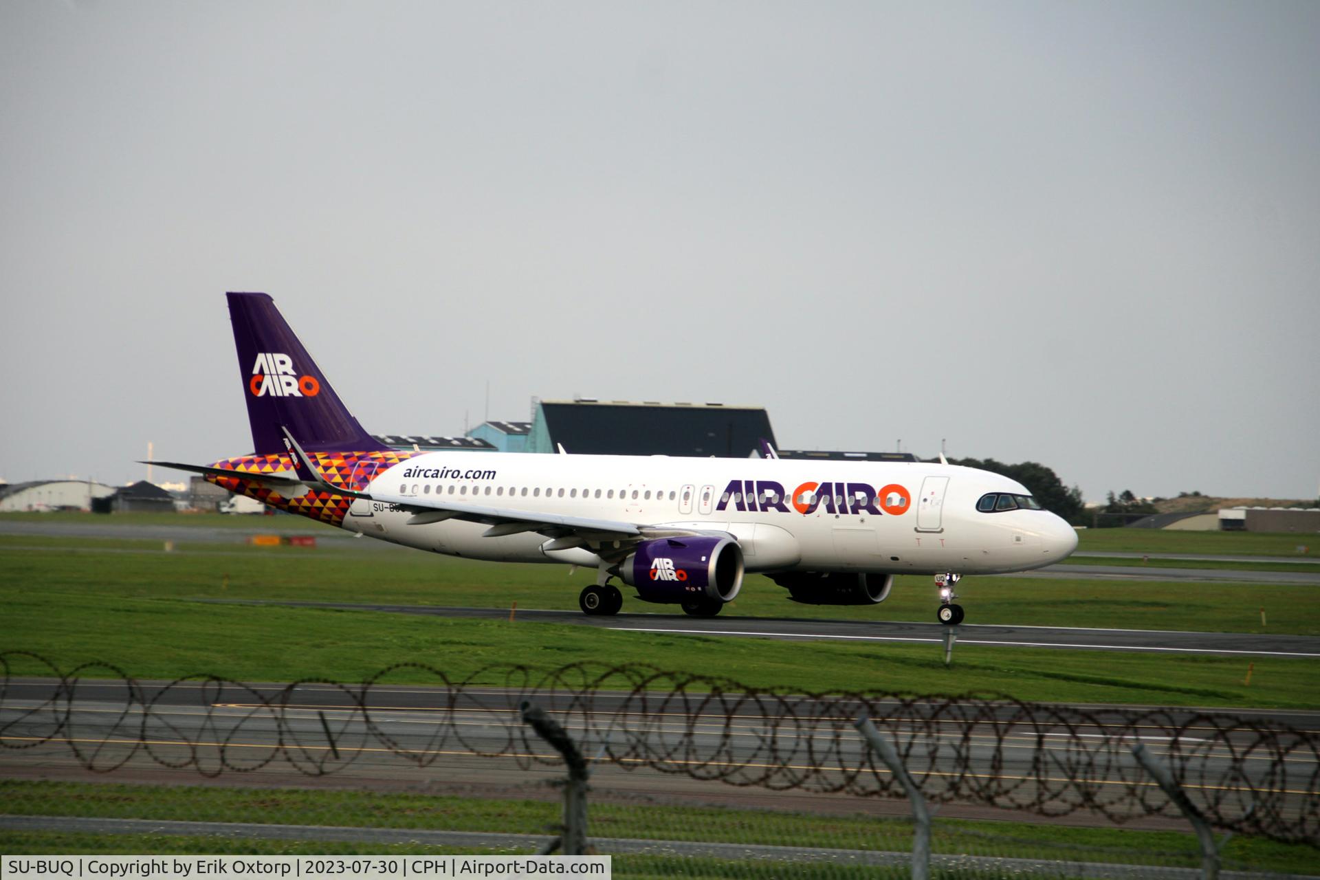 SU-BUQ, 2023 Airbus A320-251N C/N 11307, SU-BUQ taking off rw 22R