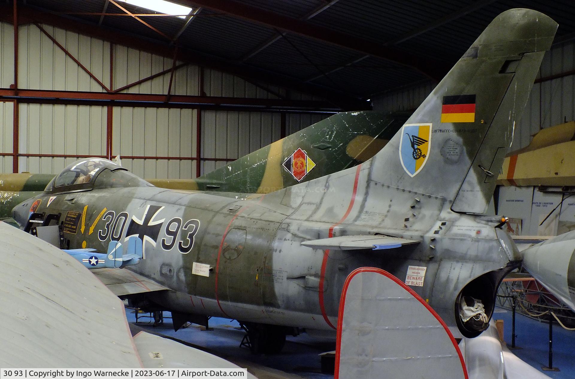 30 93, Fiat G-91R/3 C/N D357, FIAT G.91R/3 at the Musee de l'Epopee de l'Industrie et de l'Aeronautique, Albert