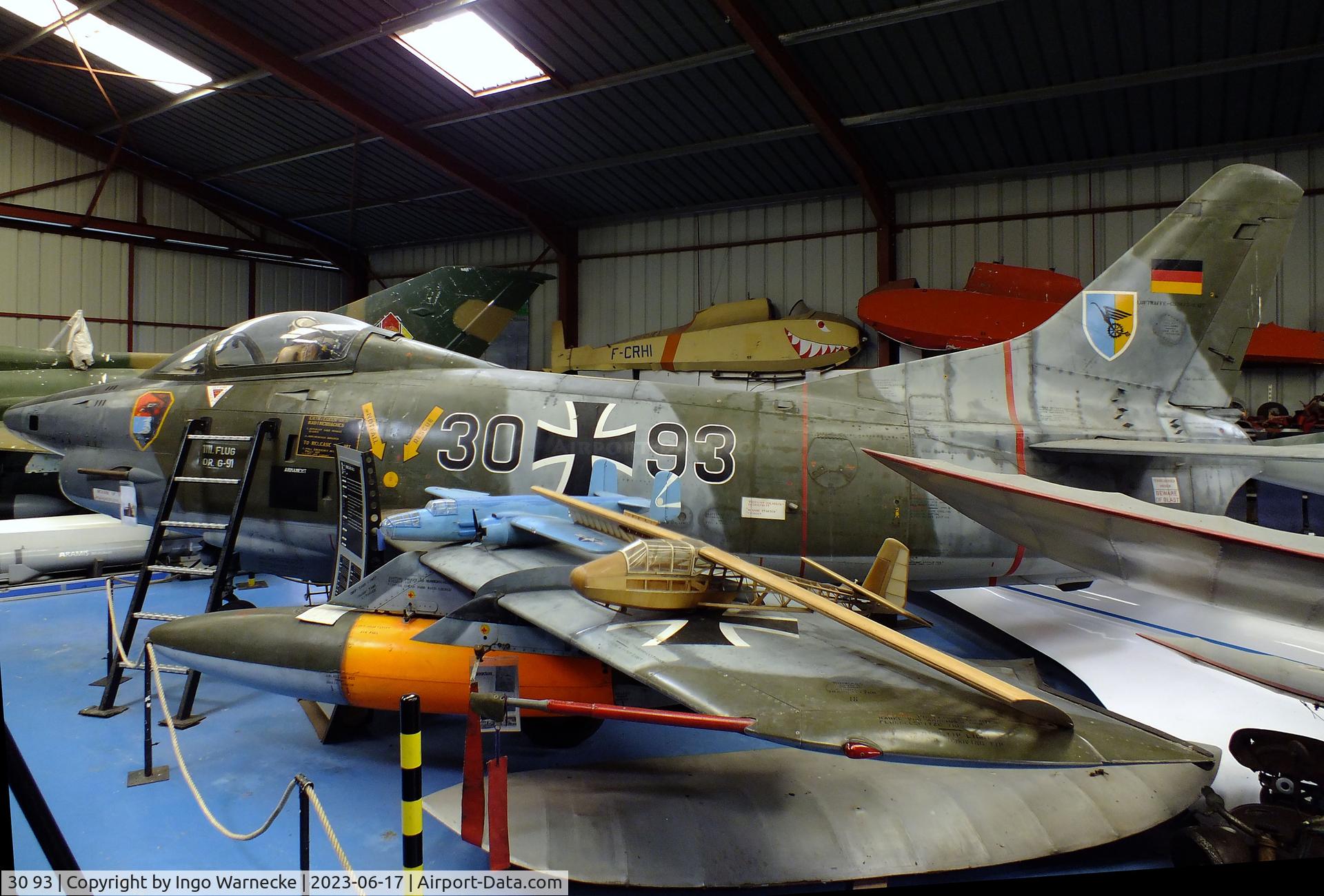 30 93, Fiat G-91R/3 C/N D357, FIAT G.91R/3 at the Musee de l'Epopee de l'Industrie et de l'Aeronautique, Albert