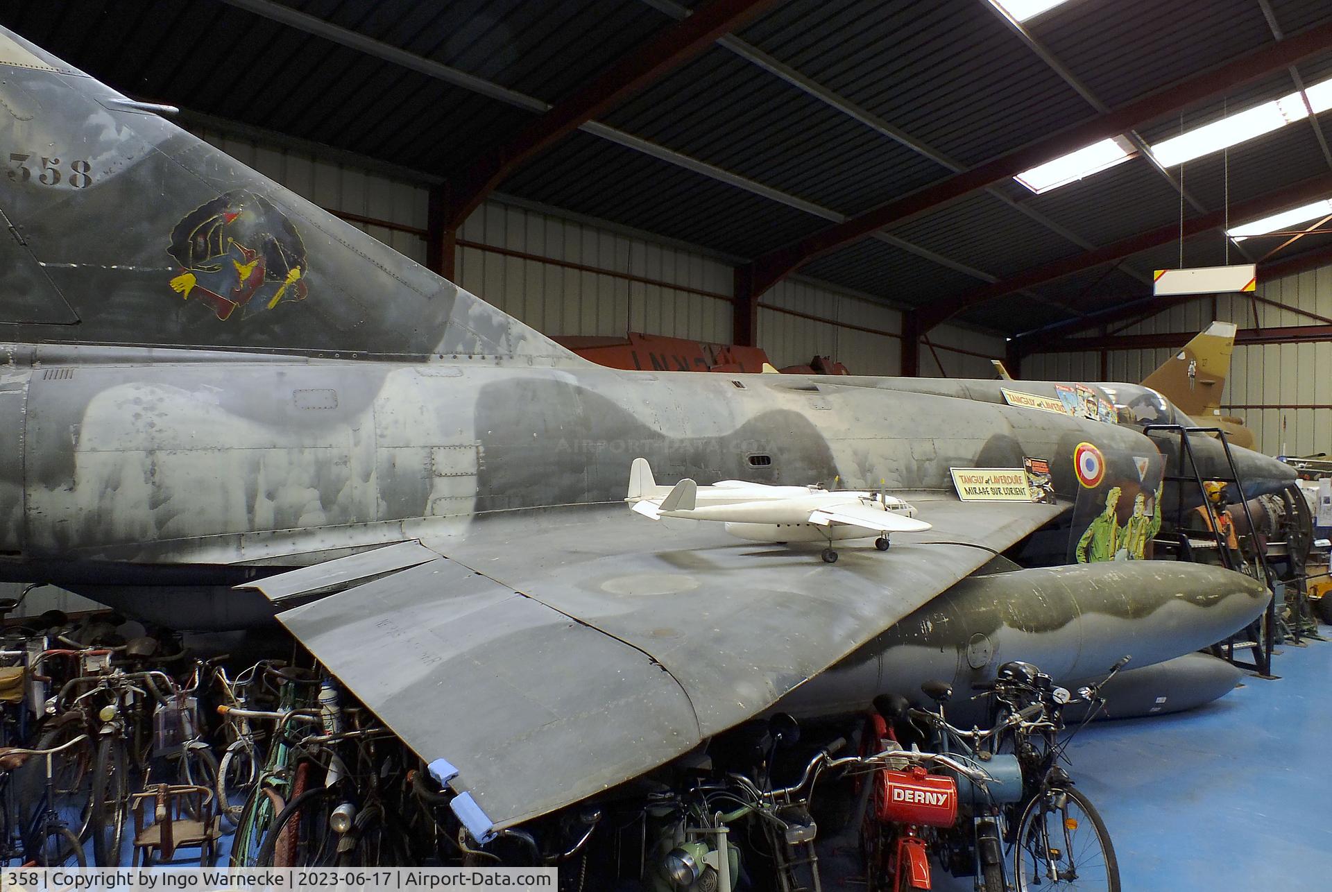 358, Dassault Mirage IIIRD C/N 358, Dassault Mirage III RD at the Musee de l'Epopee de l'Industrie et de l'Aeronautique, Albert