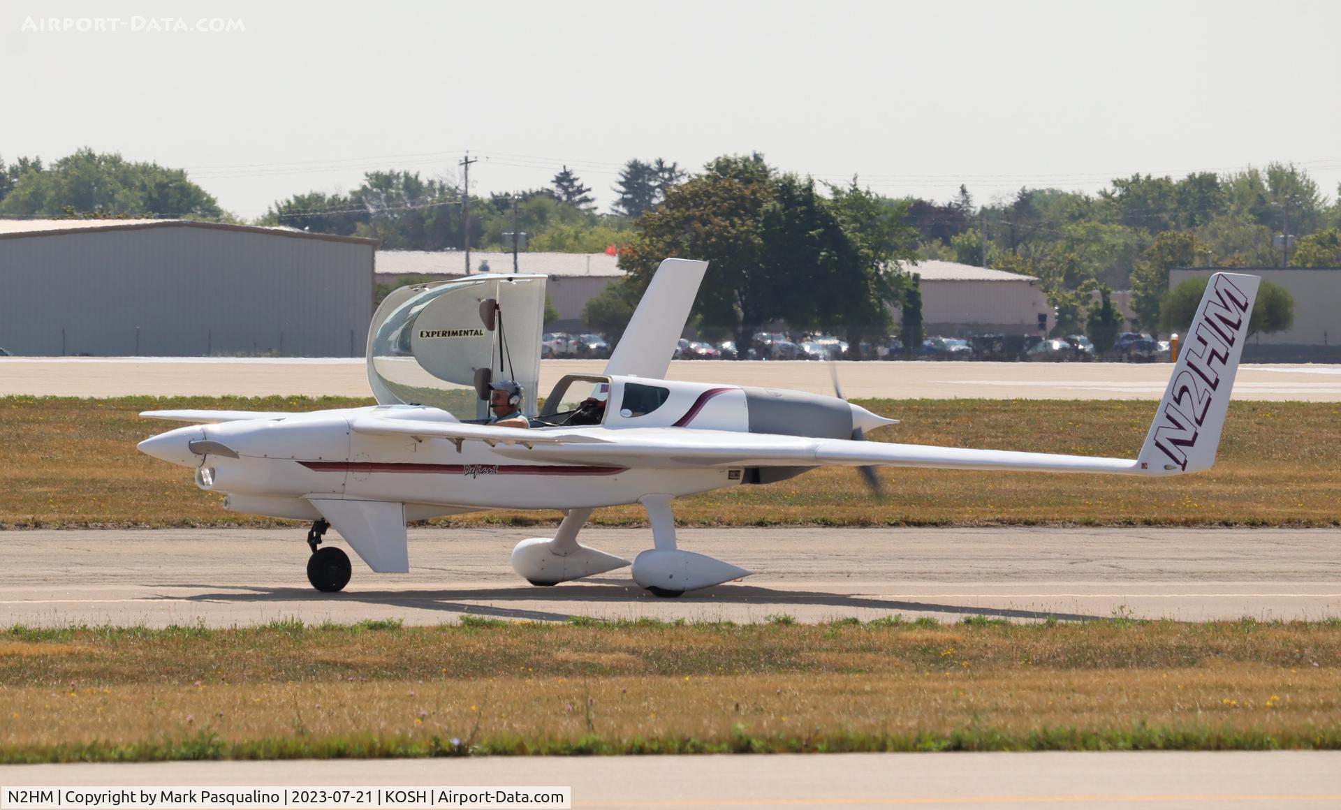 N2HM, 2000 Rutan Defiant C/N 146, Rutan Defiant