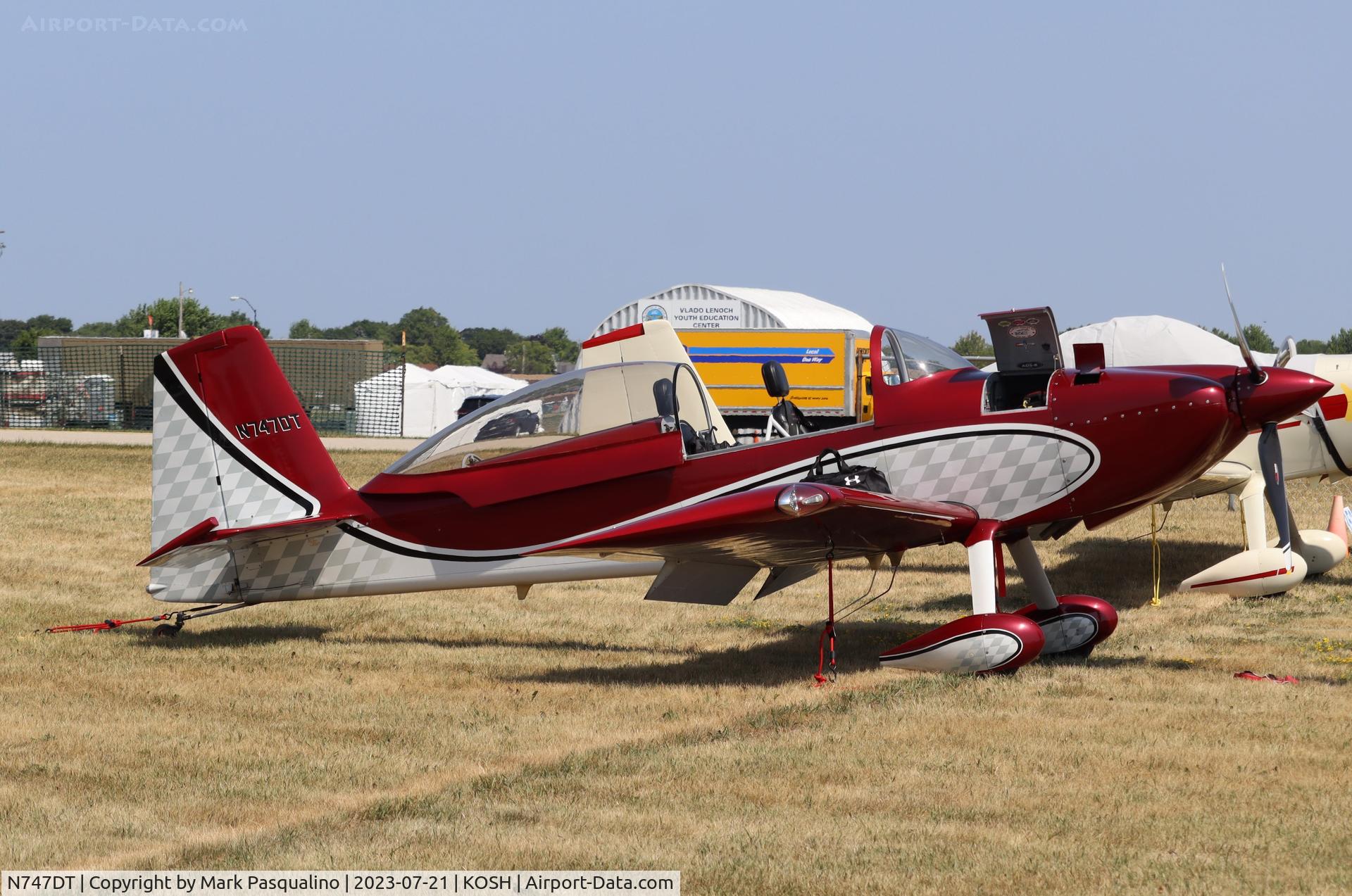 N747DT, 2014 Vans RV-8 C/N 82862, Vans RV-8