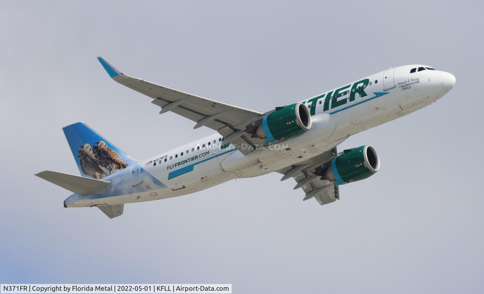 N371FR, 2020 Airbus A320-251N C/N 10089, FFT A32N Parish and Daisy zx FLL-PHL