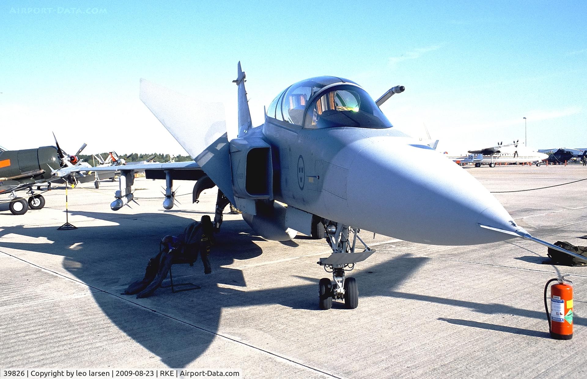 39826, 2005 Saab JAS-39D Gripen C/N 39826, Roskilde Air Show 23.8.2009