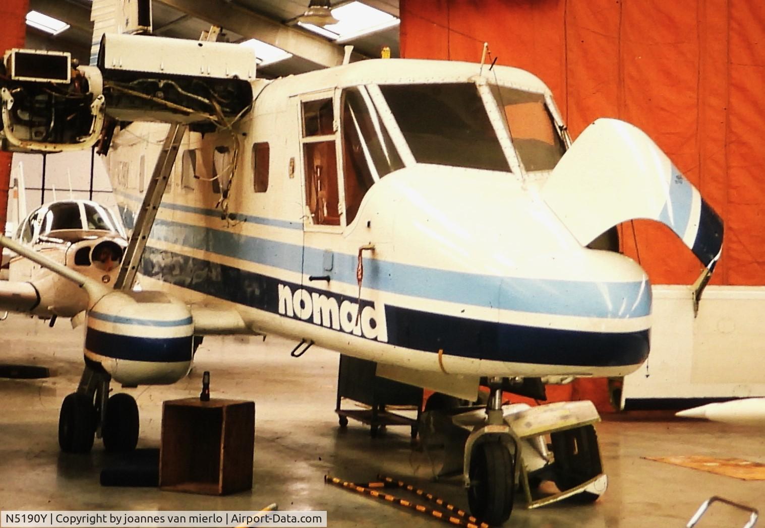 N5190Y, 1976 GAF N22B Nomad C/N N22B-026, Slide scan