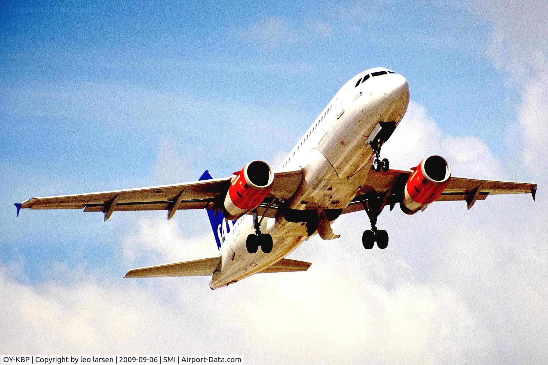 OY-KBP, 2006 Airbus A319-132 C/N 2888, Samos 6.9.2009