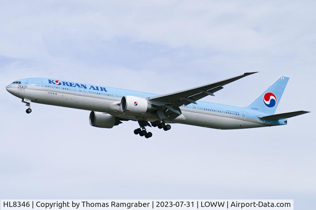 HL8346, 2019 Boeing 777-300/ER C/N 63434, Korean Air Boeing 777-300(ER) 