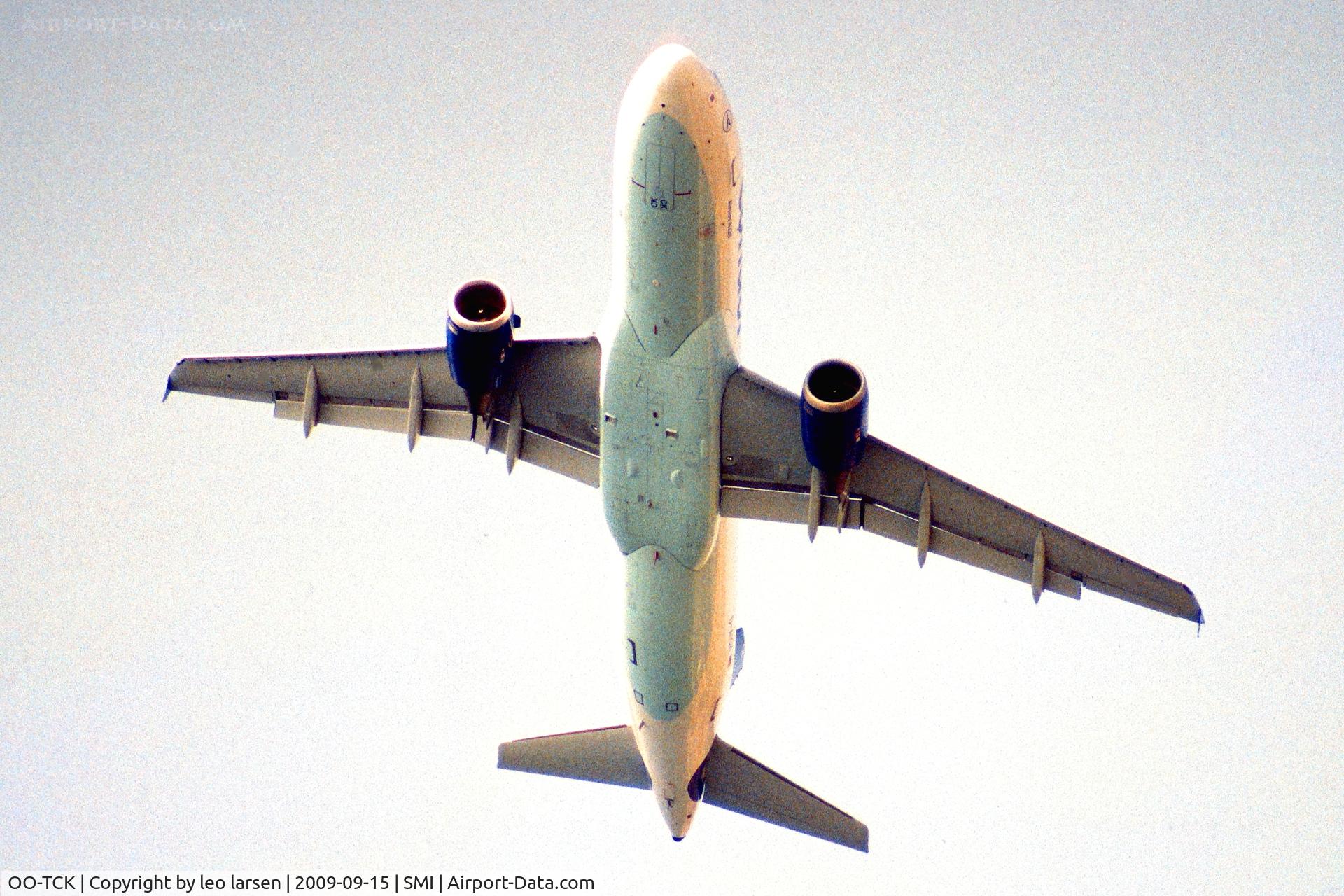 OO-TCK, 1992 Airbus A320-212 C/N 343, Samos 15.9.2009