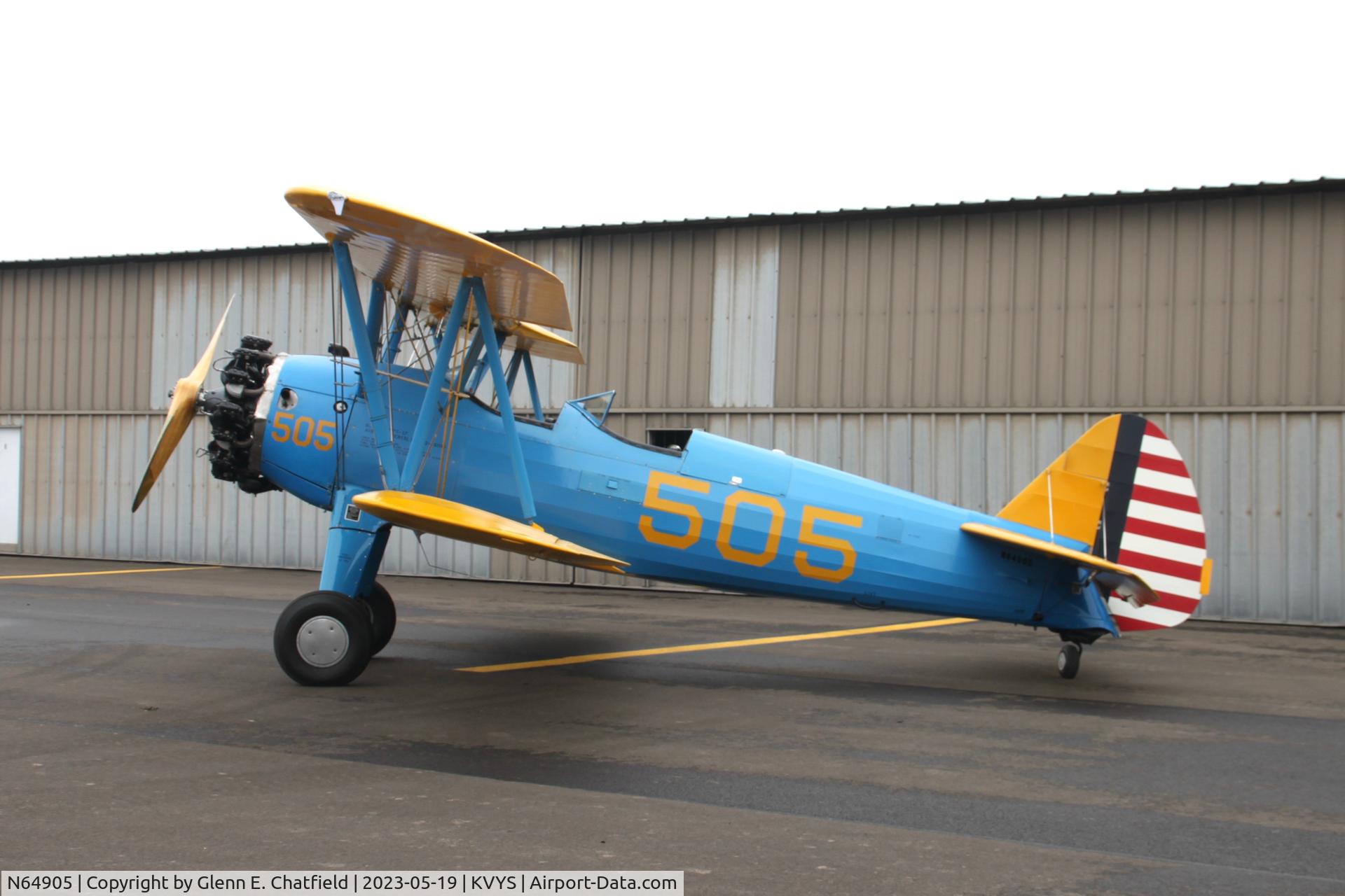 N64905, 1942 Boeing A75N1(PT17) C/N 75-4259, At the TBM Reunion