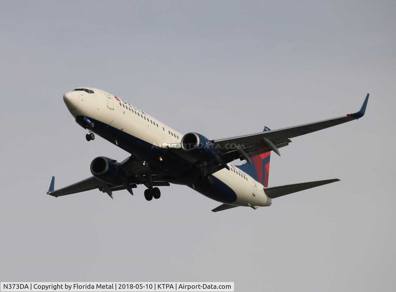 N373DA, 1998 Boeing 737-832 C/N 29621, DAL 738 zx LAX-TPA