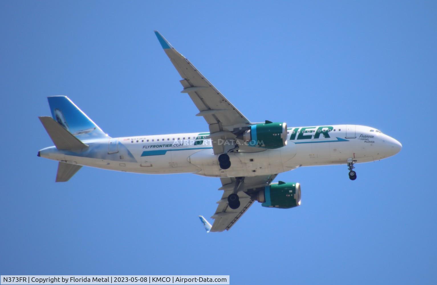 N373FR, 2021 Airbus A320-251N C/N 10451, FFT A32N Francie zx PUJ-MCO