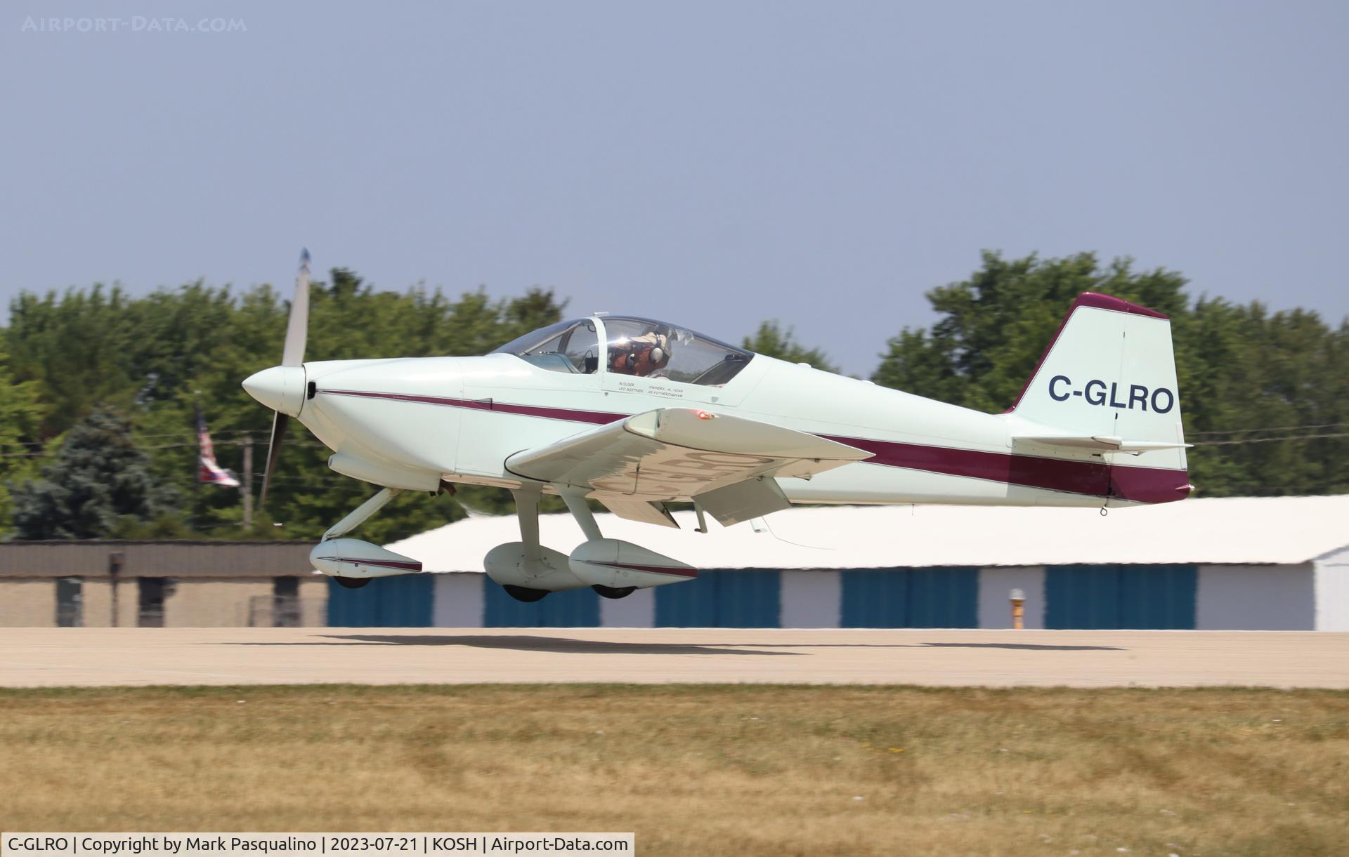 C-GLRO, 1993 Vans RV-6A C/N R-4, Vans RV-6A