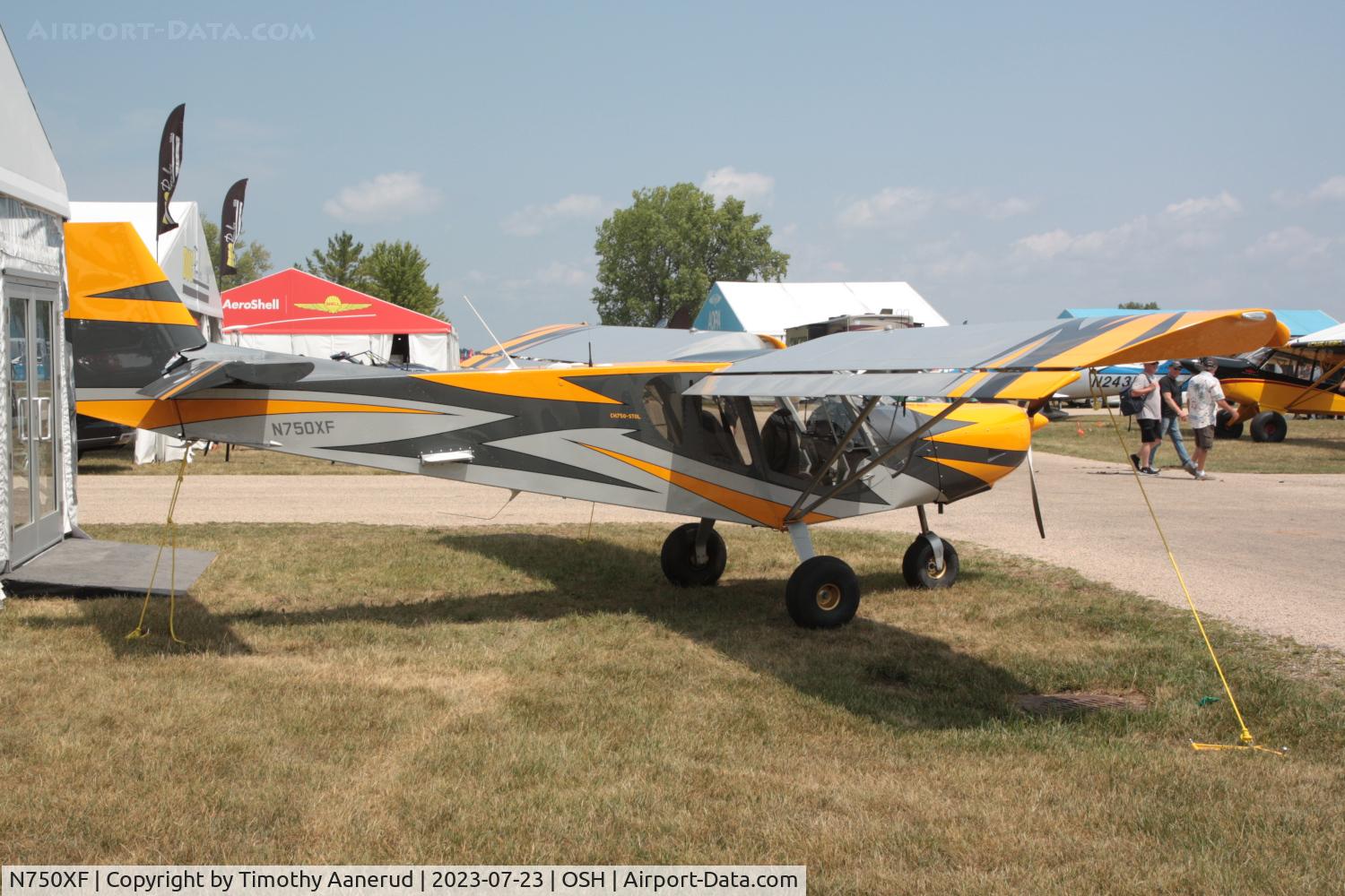 N750XF, 2014 Zenith STOL CH-750 C/N 75-10095, 2014 Zenith STOL CH-750, c/n: 75-10095, AirVenture 2023