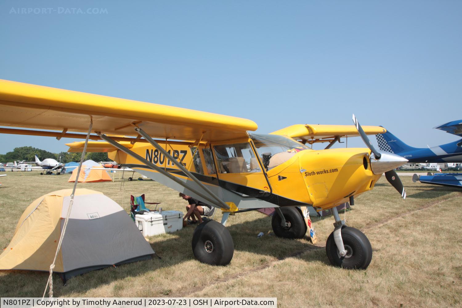 N801PZ, 2017 Zenith STOL CH-801 C/N 8-4758, 2017 Zenith STOL CH-801, c/n: 8-4758, AirVenture 2023