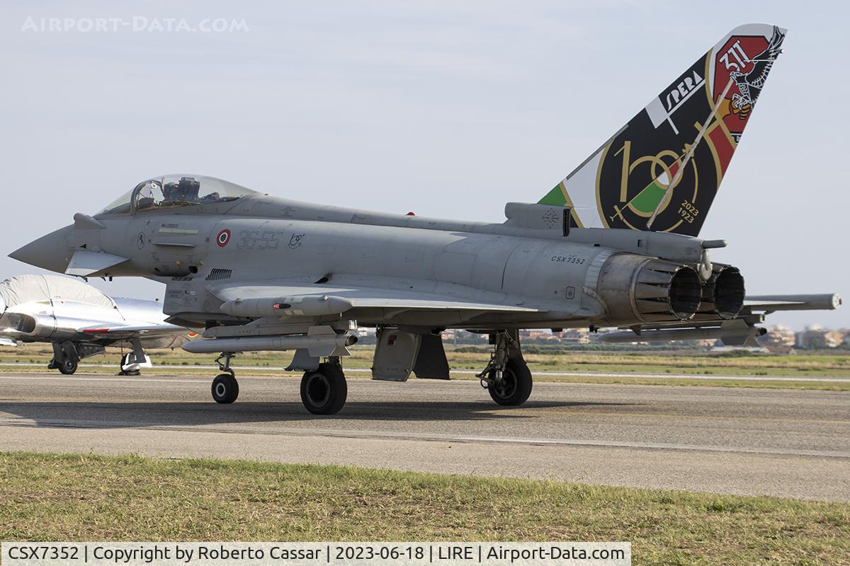 CSX7352, Eurofighter EF-2000 Typhoon C/N IS078, Manifestazione Aerea del Centenario del Aeronautica Militare