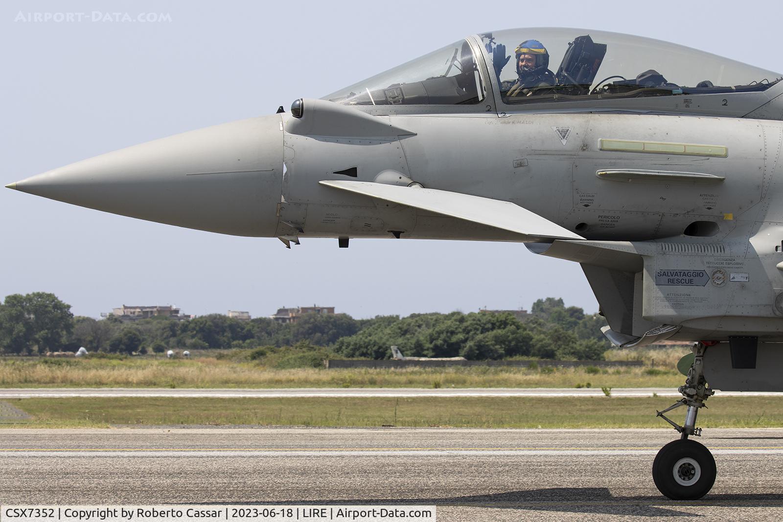 CSX7352, Eurofighter EF-2000 Typhoon C/N IS078, Manifestazione Aerea del Centenario del Aeronautica Militare