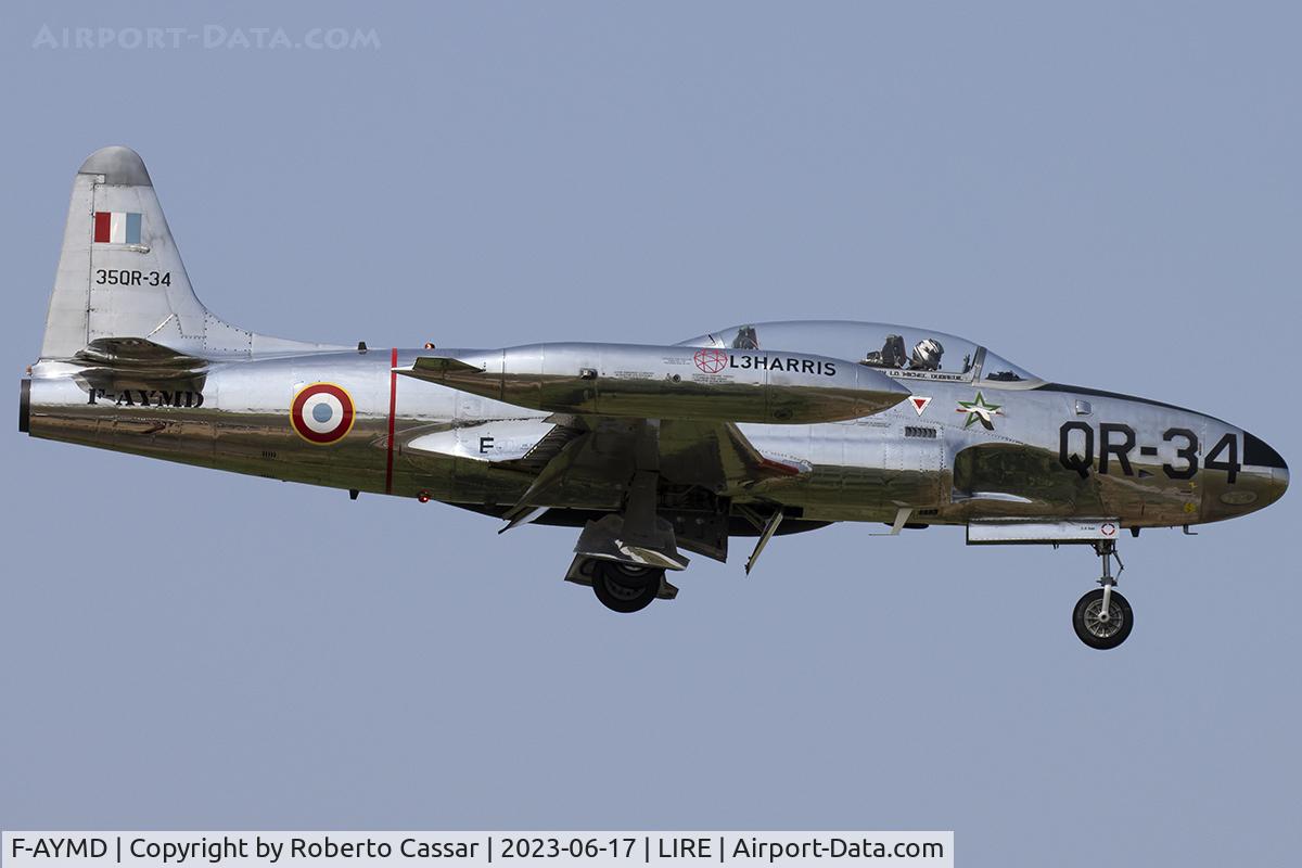F-AYMD, 1954 Canadair CT-133 Silver Star 3 (CL-30) C/N T33-263, Manifestazione Aerea del Centenario del Aeronautica Militare