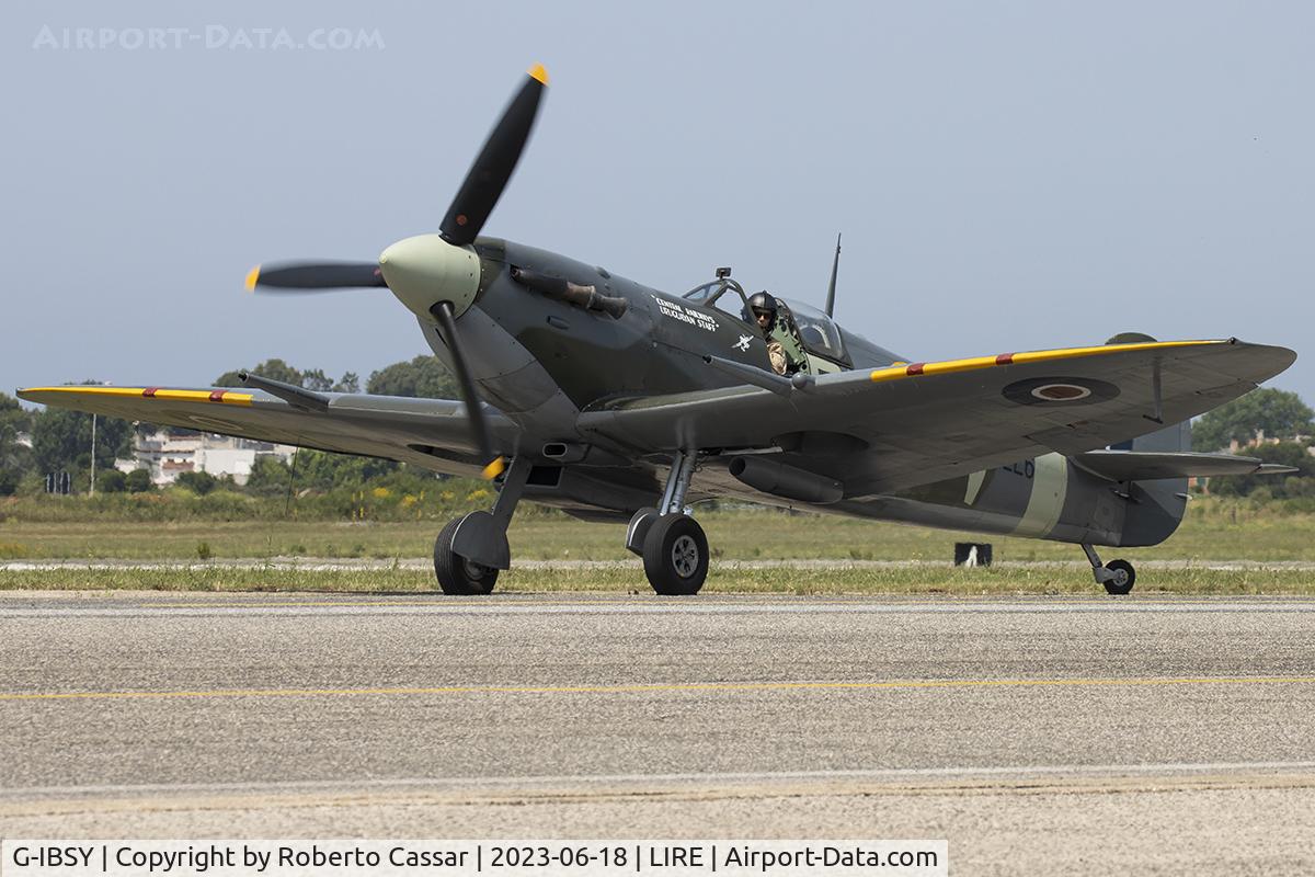 G-IBSY, 1942 Supermarine 349 Spitfire Vc C/N EE602, Manifestazione Aerea del Centenario del Aeronautica Militare