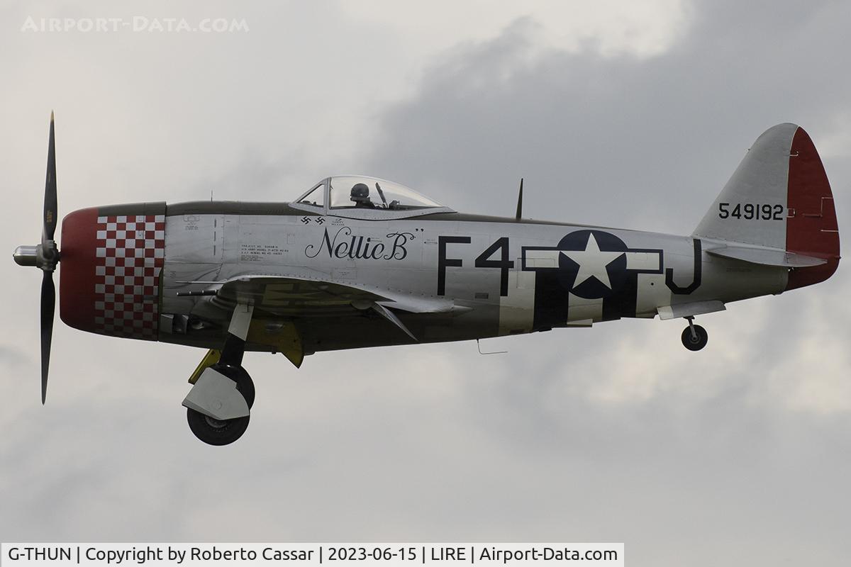 G-THUN, 1945 Republic P-47D Thunderbolt C/N 399-55731, Manifestazione Aerea del Centenario del Aeronautica Militare