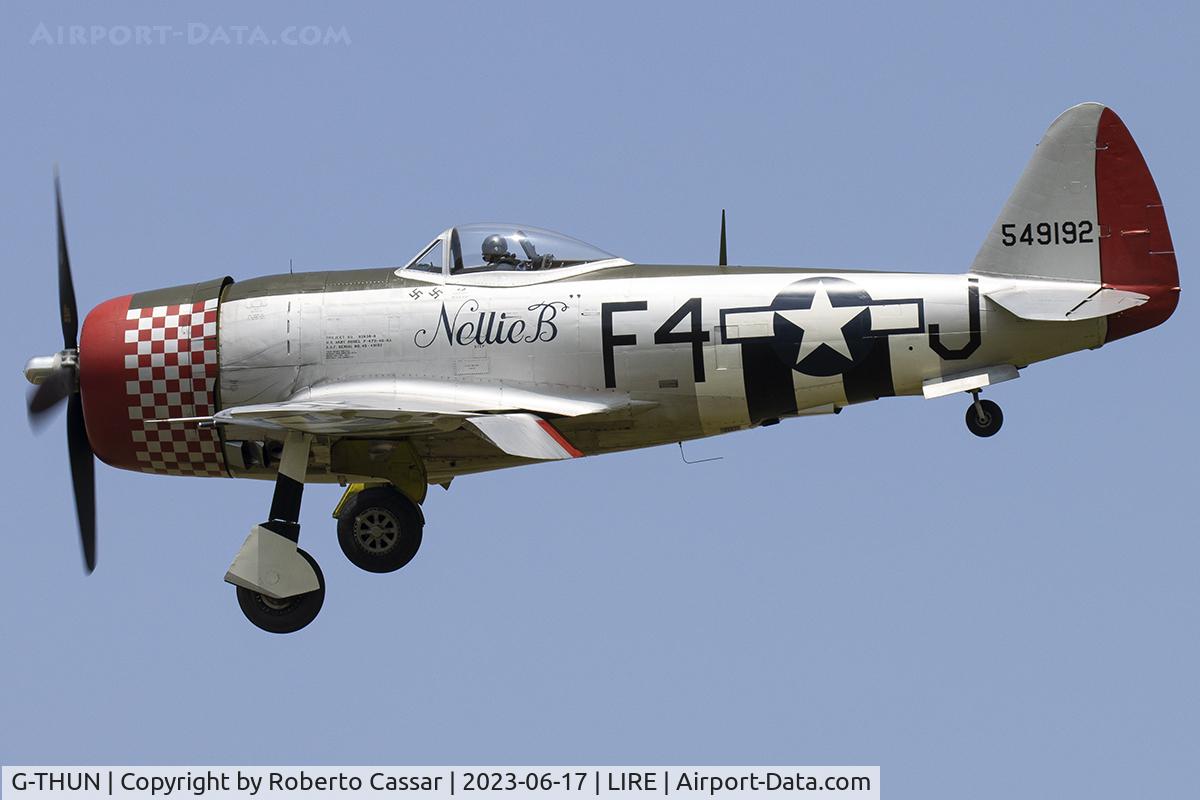 G-THUN, 1945 Republic P-47D Thunderbolt C/N 399-55731, Manifestazione Aerea del Centenario del Aeronautica Militare