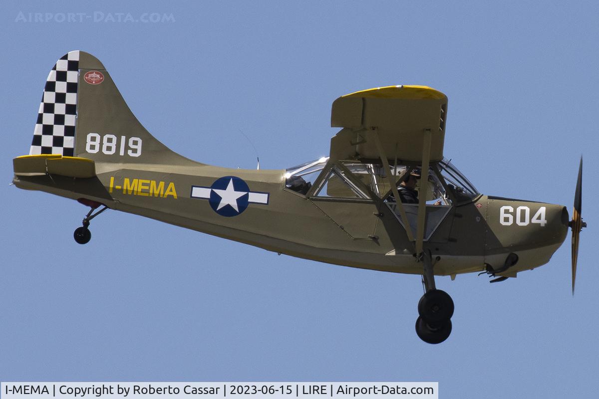 I-MEMA, 1940 Stinson L-5 Sentinel C/N Not found I-MEMA, Manifestazione Aerea del Centenario del Aeronautica Militare