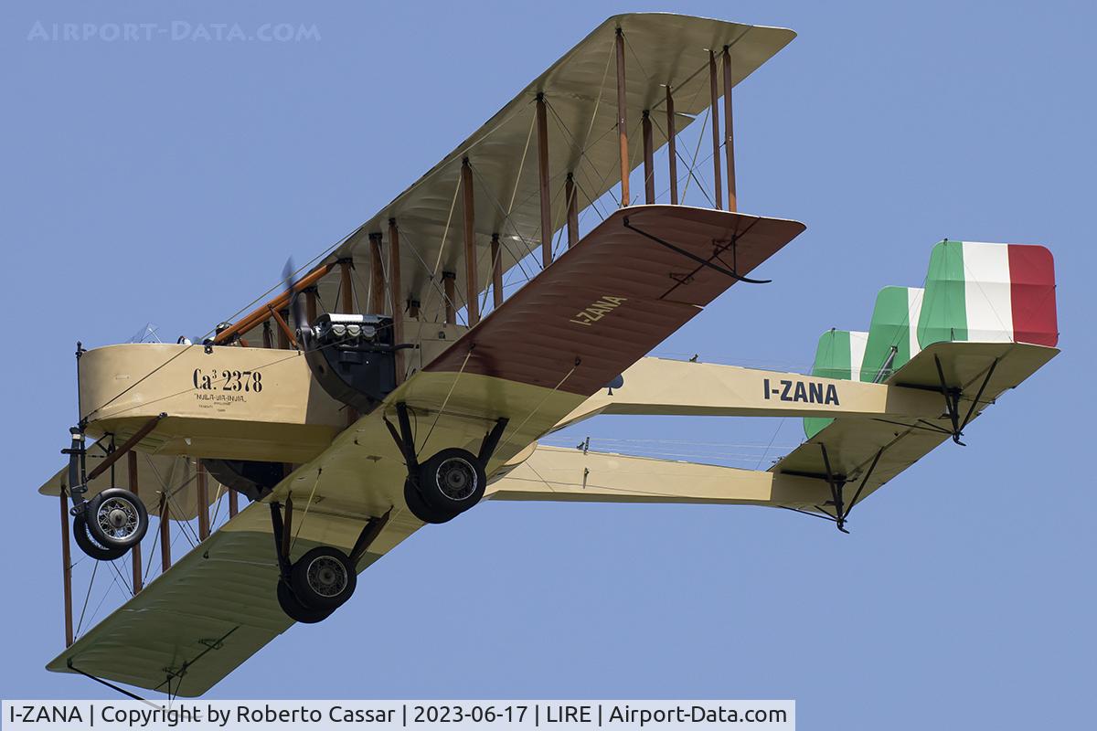 I-ZANA, Caproni Ca.3 replica C/N Not found I-ZANA, Manifestazione Aerea del Centenario del Aeronautica Militare