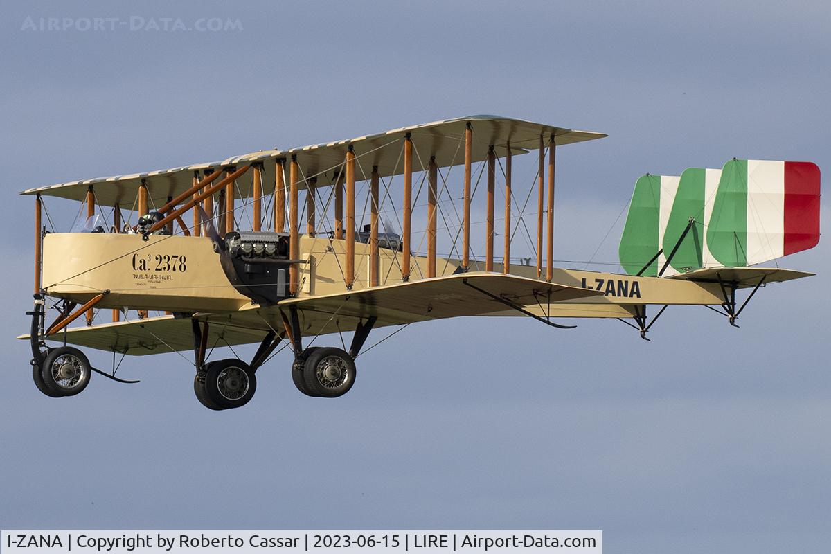 I-ZANA, Caproni Ca.3 replica C/N Not found I-ZANA, Manifestazione Aerea del Centenario del Aeronautica Militare