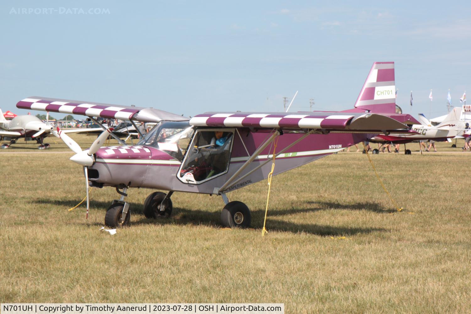 N701UH, 1998 Zenith STOL CH-701 C/N 7-3312, 1998 Zenith STOL CH-701, c/n: 7-3312, AirVenture 2023